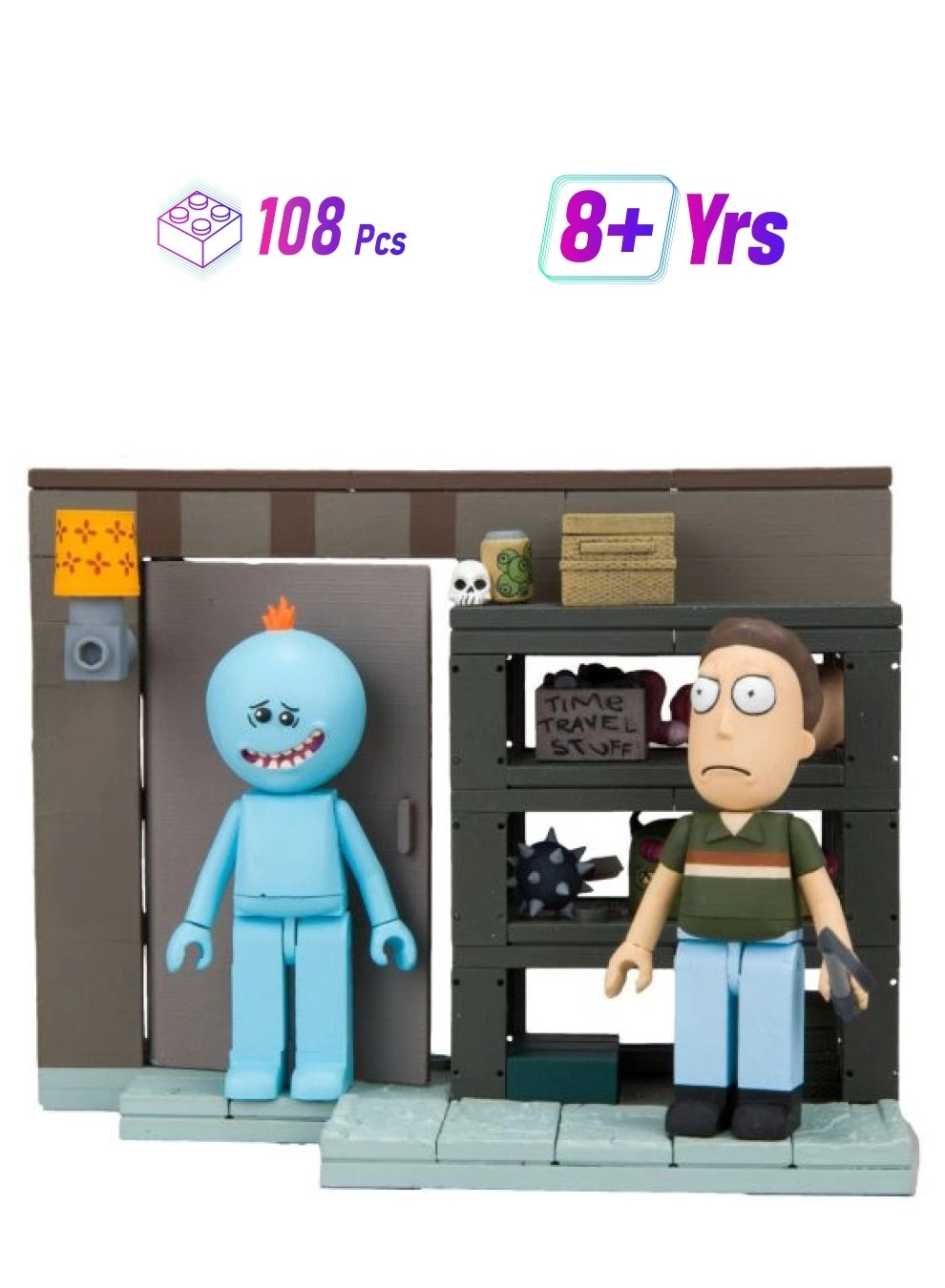 McFarlane Toys Rick And Morty Smith Garage Rack (12872-7) - Construction