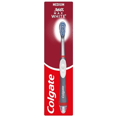 360 Max White Sonic Power Toothbrush - Medium