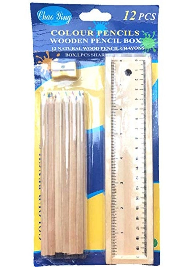 Chao Ying Coloured Pencils - 12 Pcs