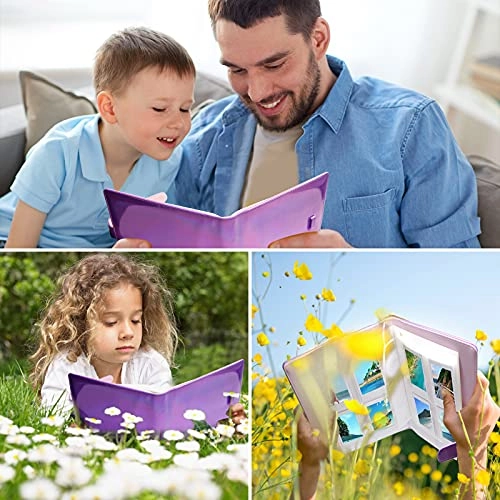 2x3" 256 Pockets PU Leather Photo Album