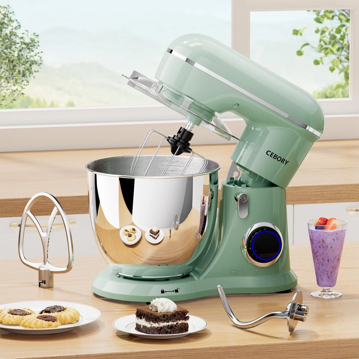 Electric Mixer - 6.5 Quarts 660 watts