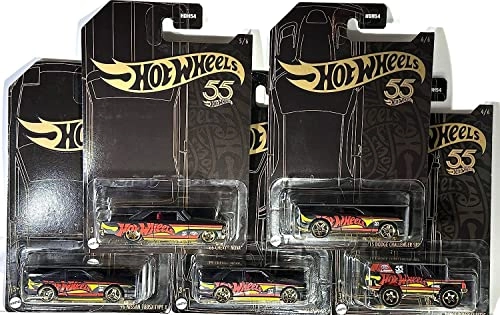 Hot Wheels Challenger 1:64 + Nova 1:64 + Nissan 180SX 1:64 + BMW M3 1:64 + Range Rover 1:64 - 5pcs