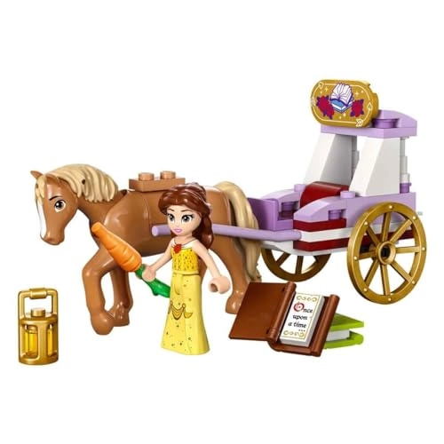 Belle’s Storytime Horse Carriage (43233) - Belle mini-doll Philippe horse
