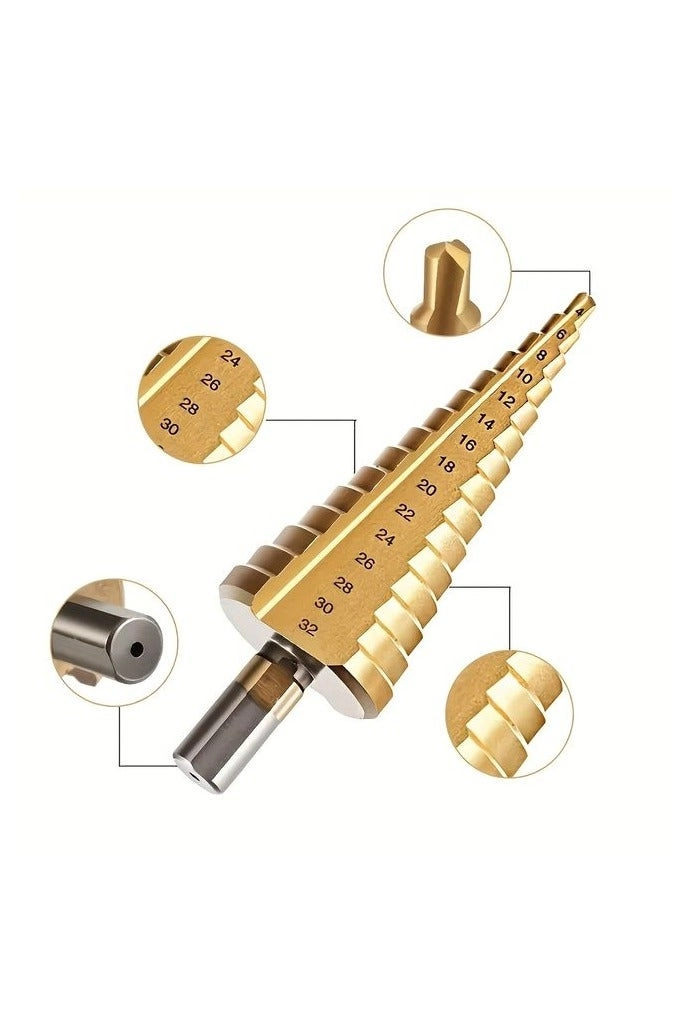 Drill Bit Set - Titanium Coated 6Pcs