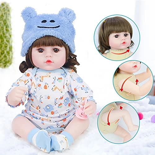 Reborn Baby Doll - 17 Inch Soft Body Ages 3+