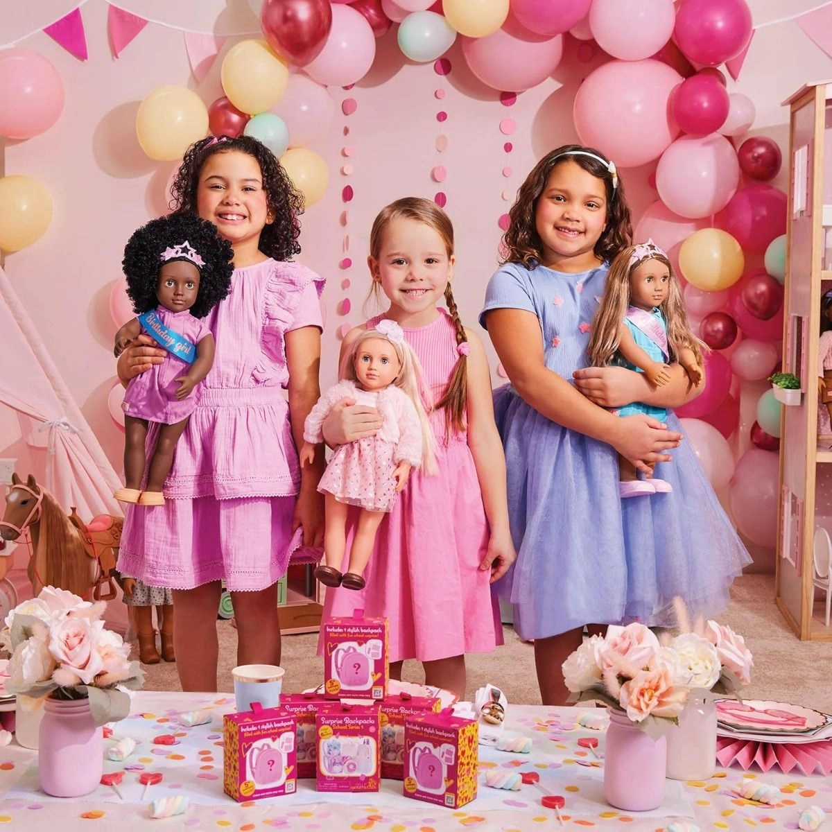 Abigale Doll - 18 Inch Pleated Skirt And Hat Ages 3+