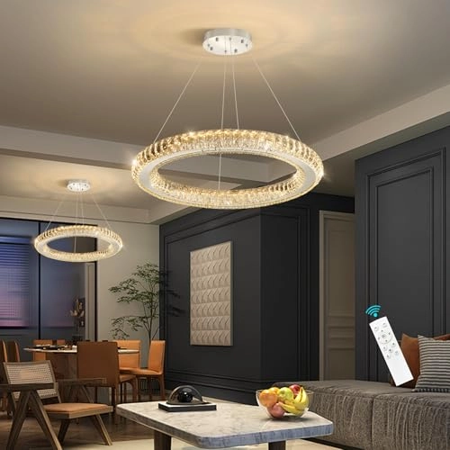 LED Ring Chandelier - Dimmable