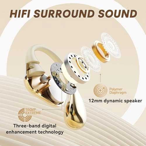 US-ZXY-F62-Weiss Wireless Earbud