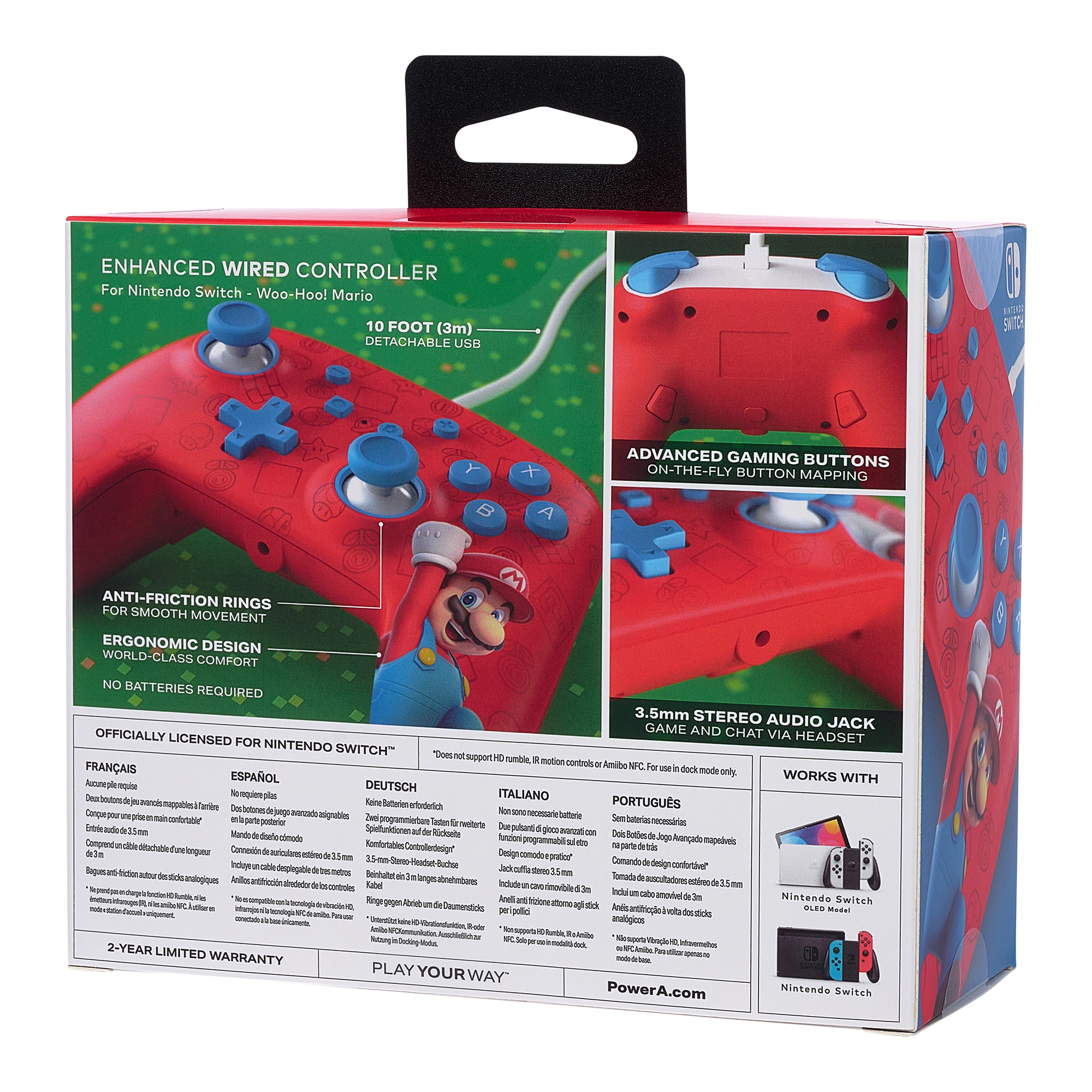 Enhanced Wired Controller - Nintendo Switch