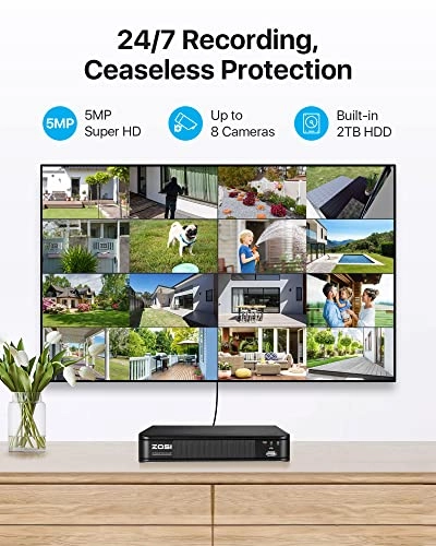 Home Security Camera System - 8CH