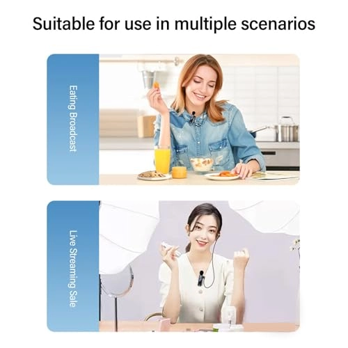 Wireless Mini Lavalier Lapel Microphone Wireless Microphone