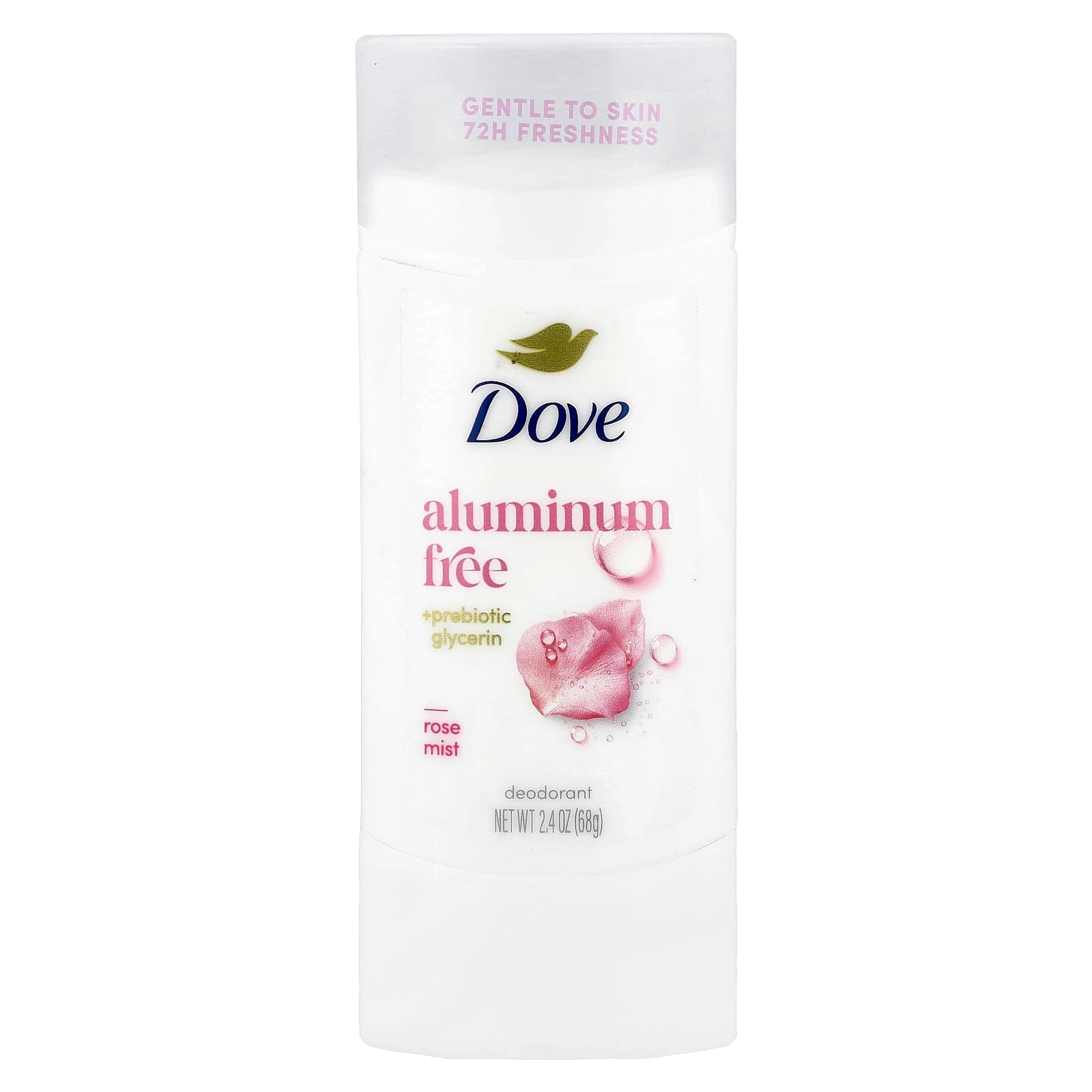 Dove Aluminum Free Deodorant - Rose Mist 68 g