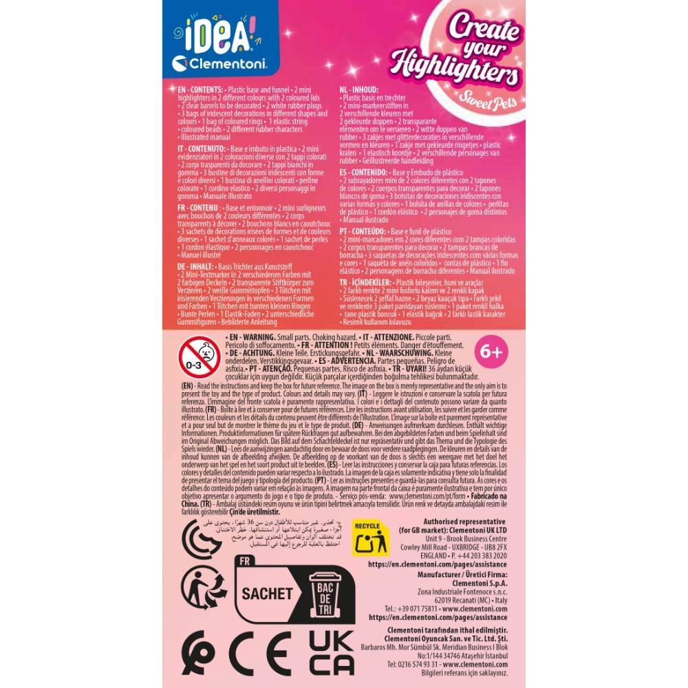 Idea Create Your Highlighter - Multi Colour Pack