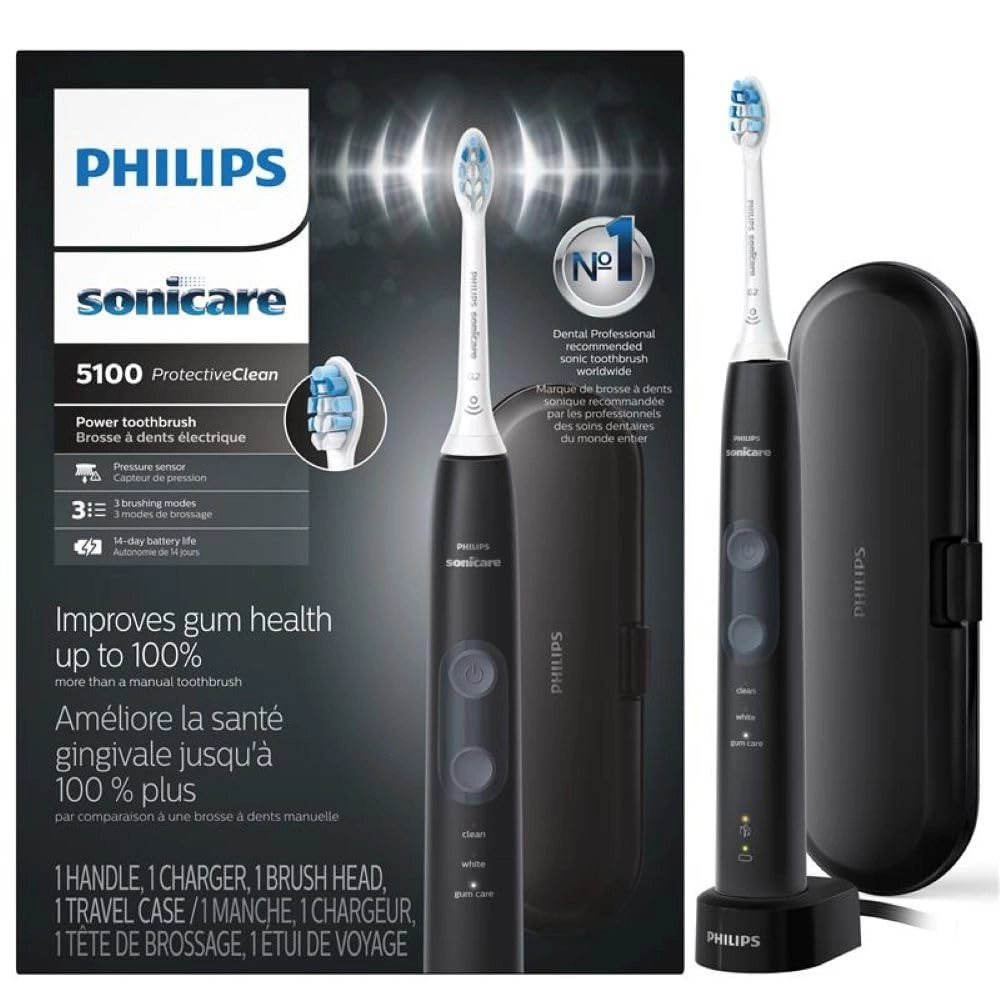 Philips Oral Healthcare ProtectiveClean 5100 - Gum Health Rechargeable