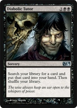 Diabolic Tutor (95/249) - Magic 2014