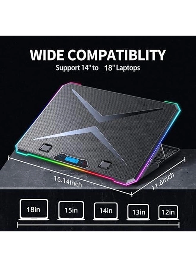 Laptop Cooling Pad - 6 fans 12-17 inch