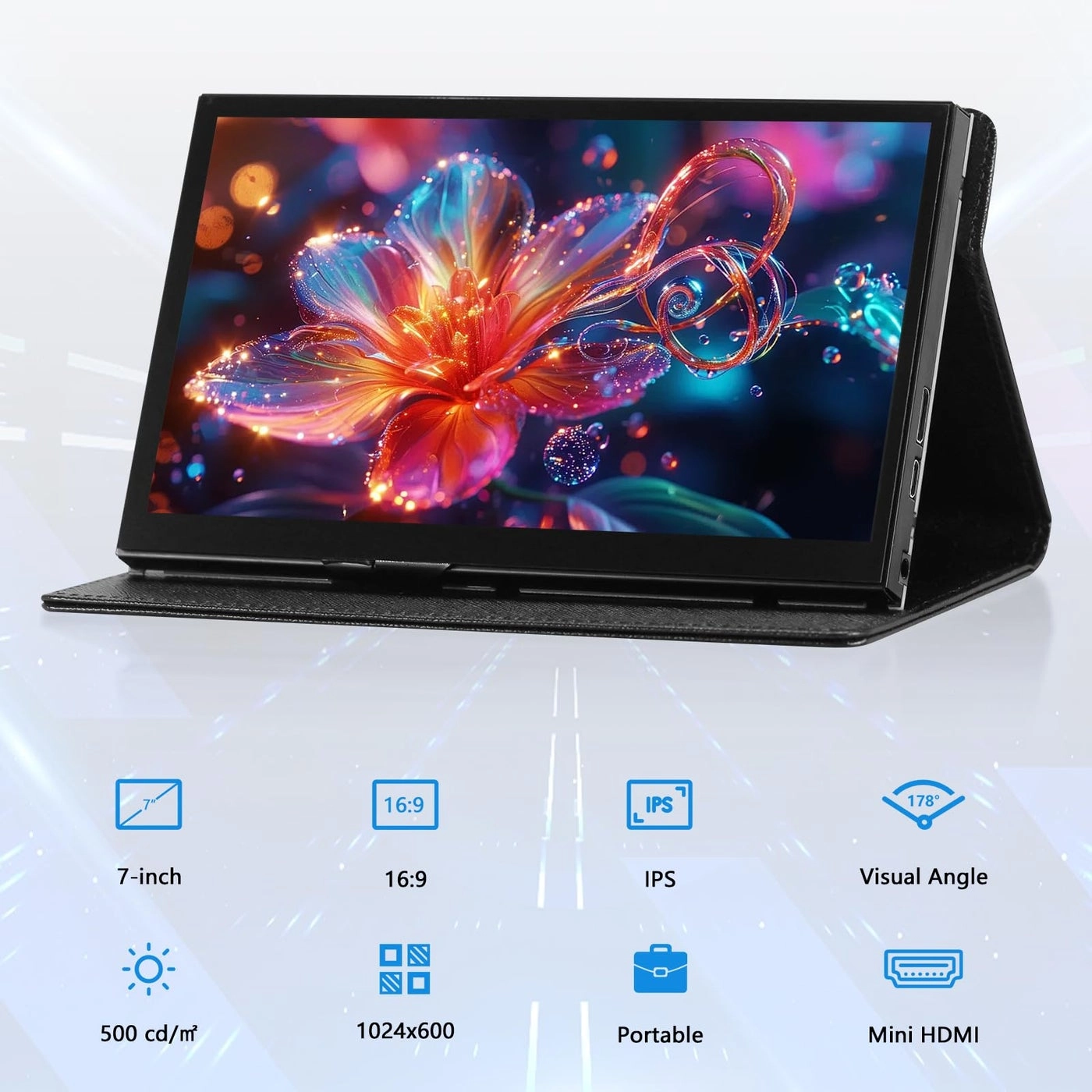 Mini Monitor - 1024Ã—600 7 Inch