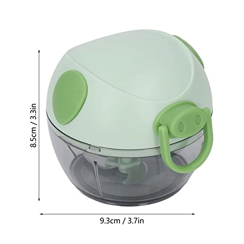 Manual Garlic Chopper - Mini Green
