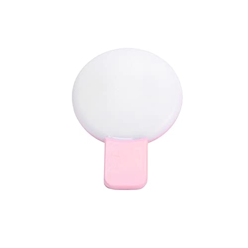 Selfie Phone Clip on Ring Light - USB Rechargeable Live Photo Fill Light
