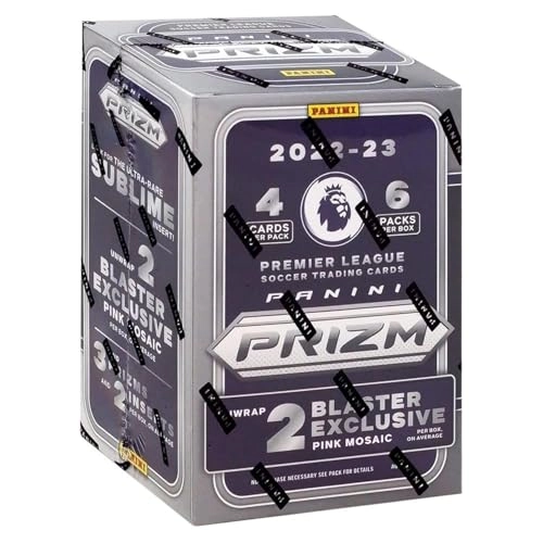 Prizm Premier League Soccer Blaster Box - 24pcs