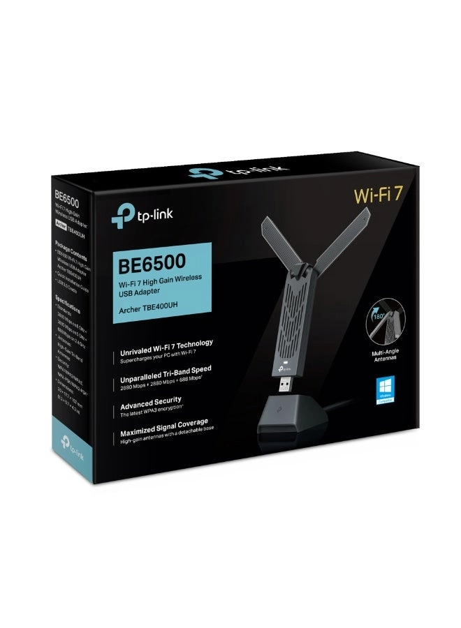 BE6500 - 6 GHz Band USB 3.0 Wireless