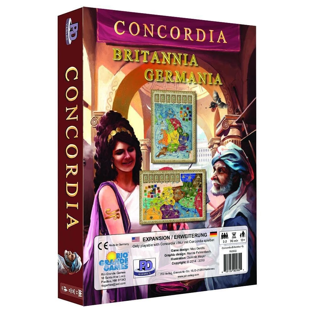 Rio Grande Games Concordia: Britannia Expansion