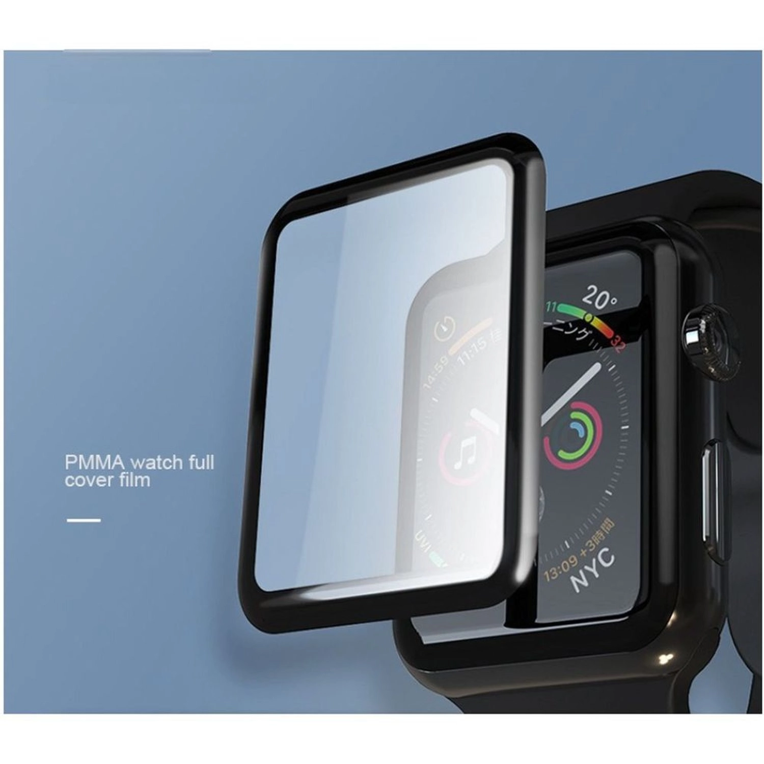 Watch Case With Screen Protector for Apple Watch - 49mm