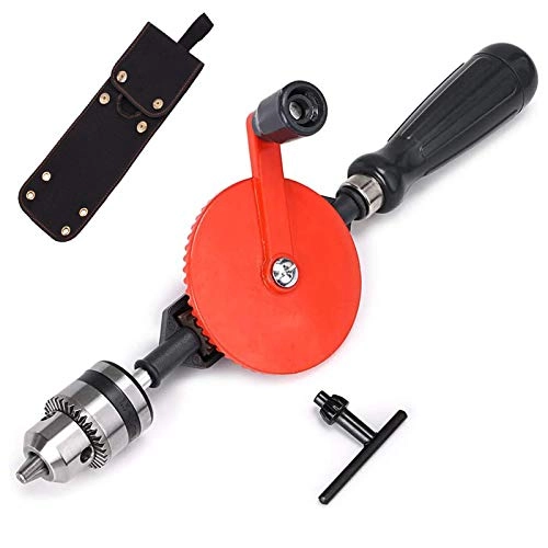 Double Pinions Hand Crank Drill - 3Mm 4Mm Drill Bit 1/4 Inch