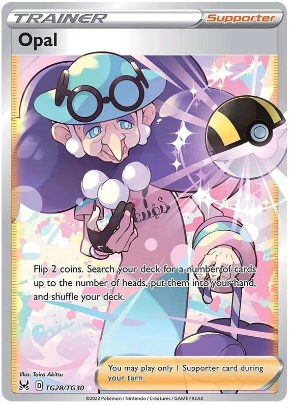 Pokémon Pokemon Opal TG28/TG30 - 1pcs + Toploader