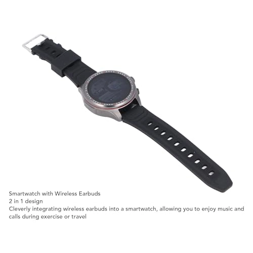 Bluetooth Earbuds Smart Watch - 2.01 inch Zinc Alloy