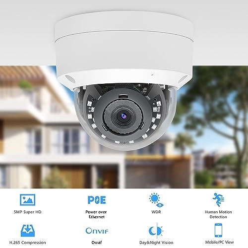 IP PoE Turret Camera 5MP