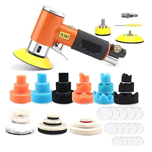 Buffer pneumatic polishing machine - 5" Air sander