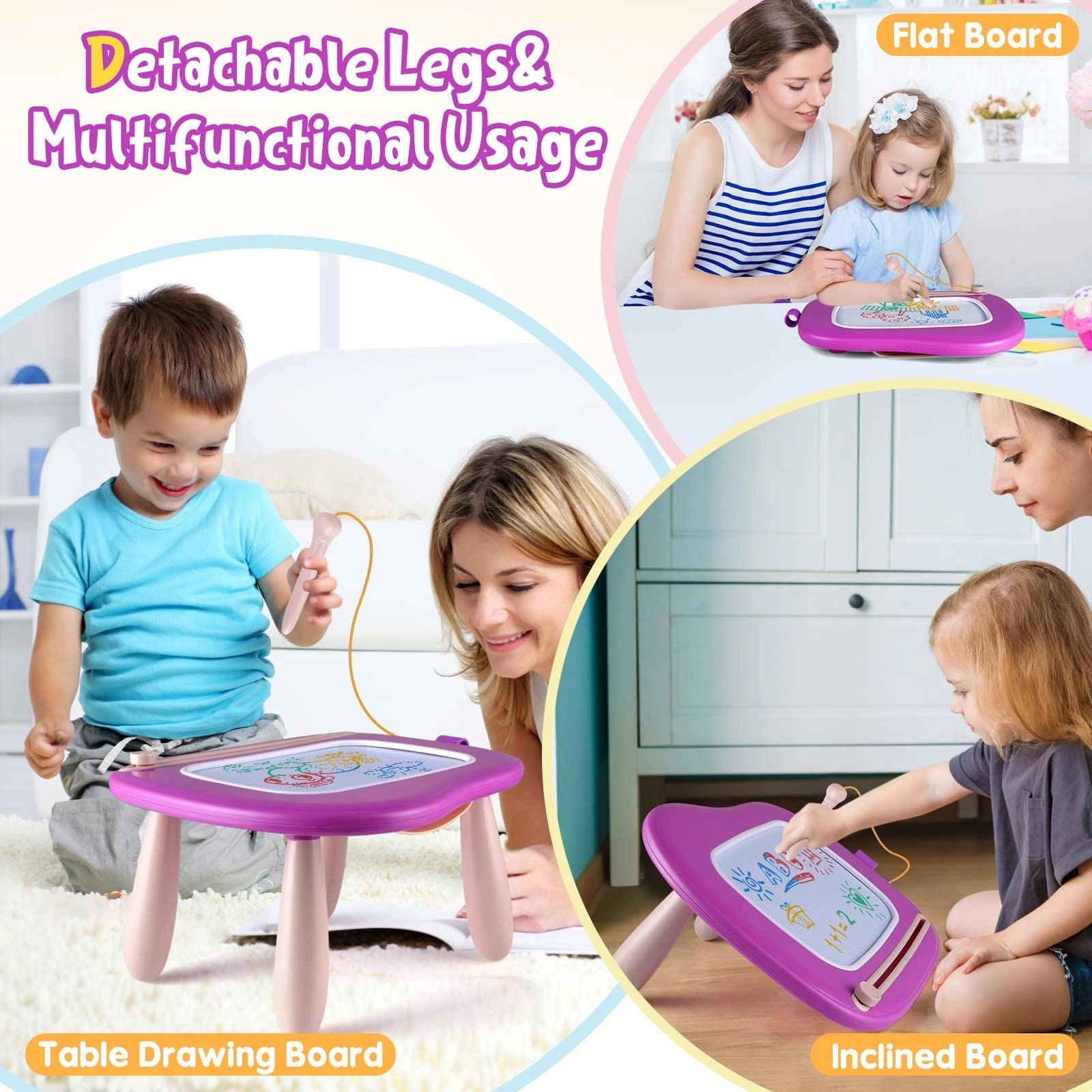 Magnetic Drawing Board - 1 2 3 Year Old Girls