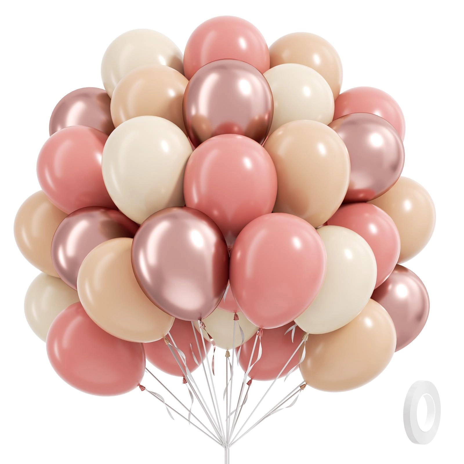 vicduotex Balloons - 60pcs Baby Shower, Birthday, Wedding