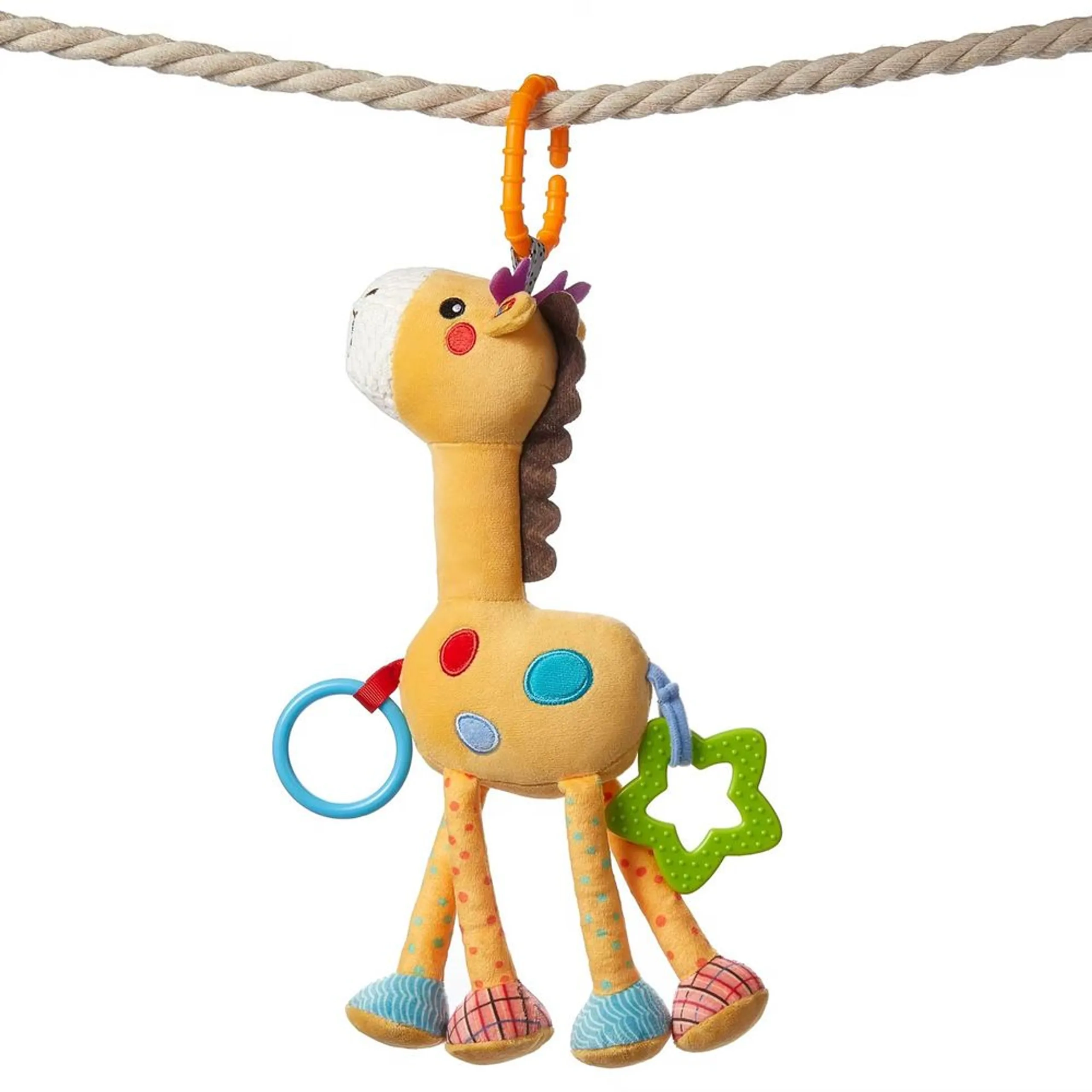 Maxims Baby Store Baby Giraffe Sensory Activity Toy - Suitable for 0 month and above