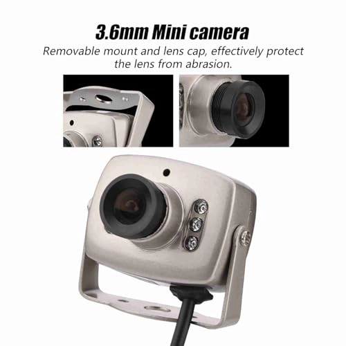Wired Mini Analog CCTV Camera 700 TV Line