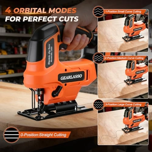 Cordless Jig Saw - 2×2.0Ah