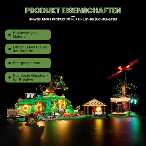 LED Lighting Kit for Lego 10354 - Light Only Battery USB