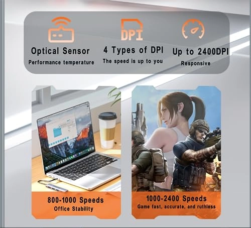 3 Mode Magnetic Ultra-Thin Mouse - Bluetooth USB