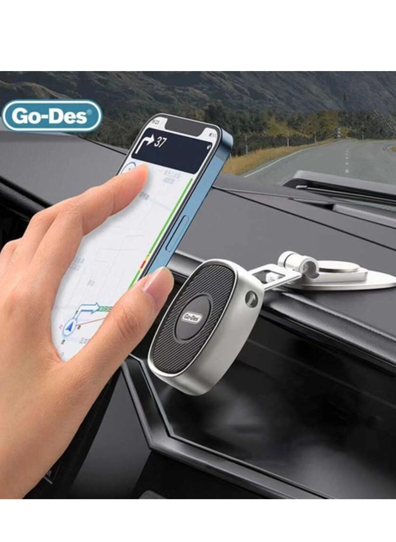 Magnetic Car Interior Phone Holder
