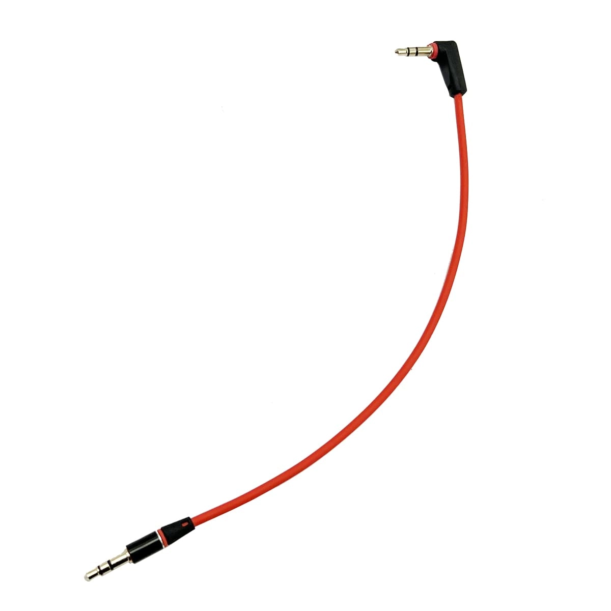 3.5mm TRRS Audio Cable - Right Angle 8 inch 2Pack