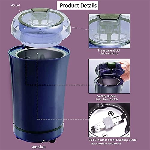 Coffee Grinder - Food Grade Stainless Steel Portable