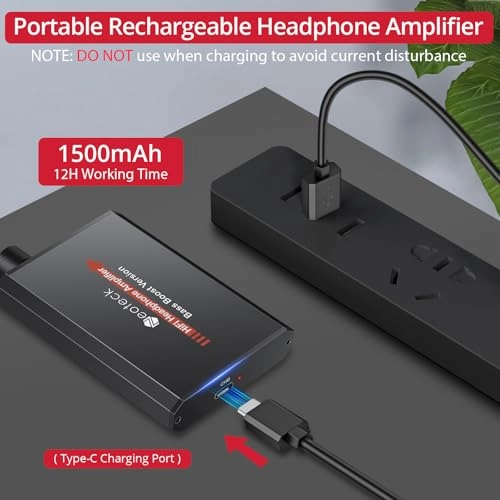 Portable 3.5mm Headphone Amplifier
