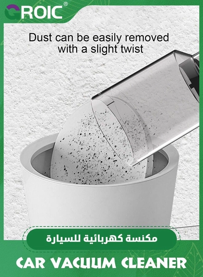 Hand Vacuum Cleaner - Black Portable