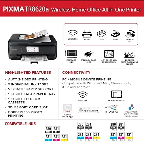 PIXMA TR8620a - Laser Color