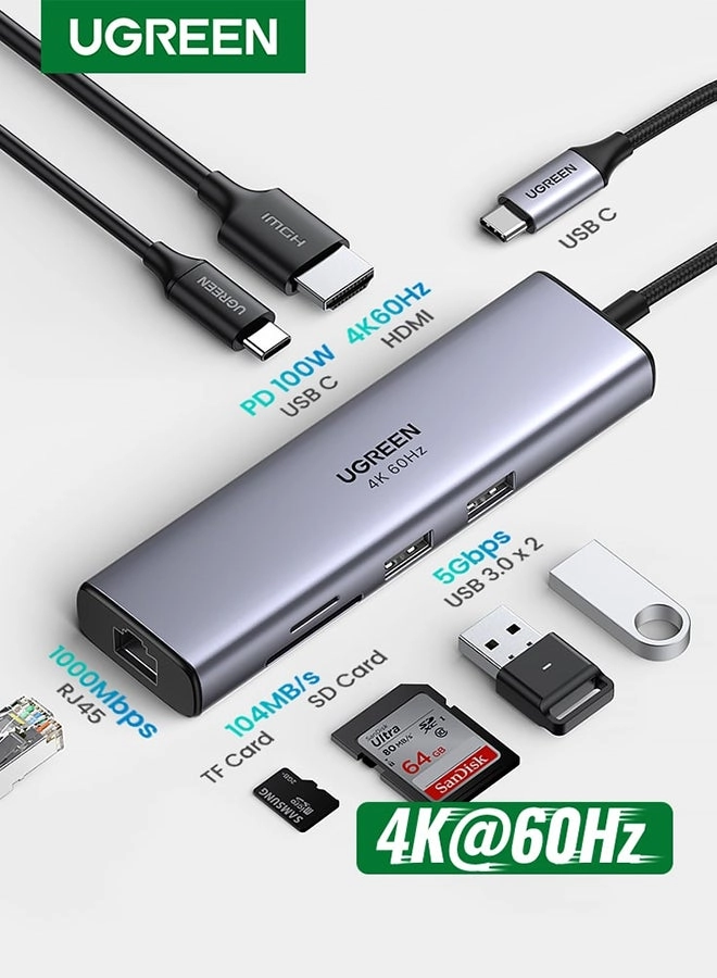 6-in-1 USB C HUB