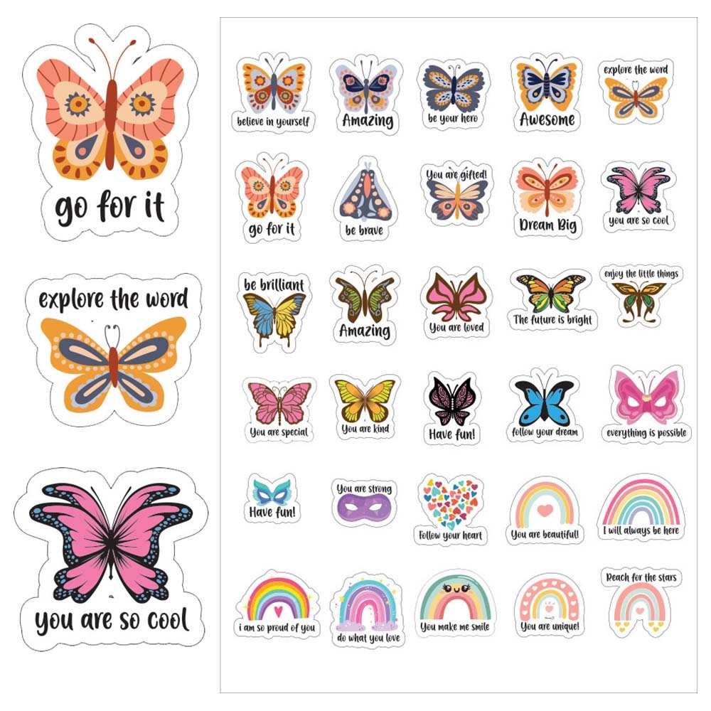 Twinkle Hands Reward & Motivational Stickers - plastic 30pcs