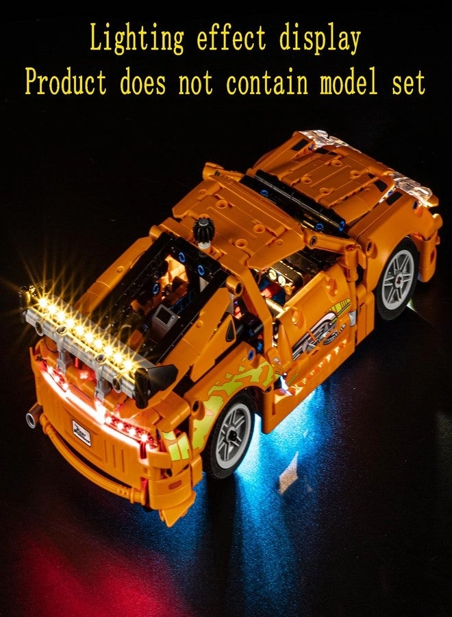 LED Light Kit for LEGO Fast and Furious Toyota Supra MK4 42204