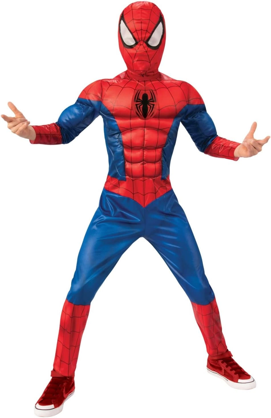 COLOR LAND CHILDRENS TOYS CENTER LLC Spider-Man Deluxe - Child Medium 5-6 Years