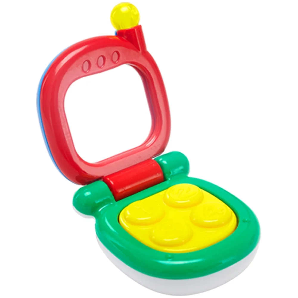 Goodway Baby Telephone Rattle Shaker Toy With Mirror - Suitable for 0 month and above